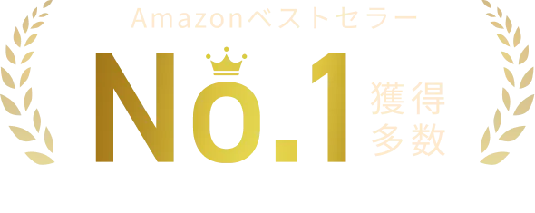 AmazonベストセラーNo.1獲得多数