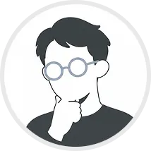 眼鏡をかけた男性のイラスト