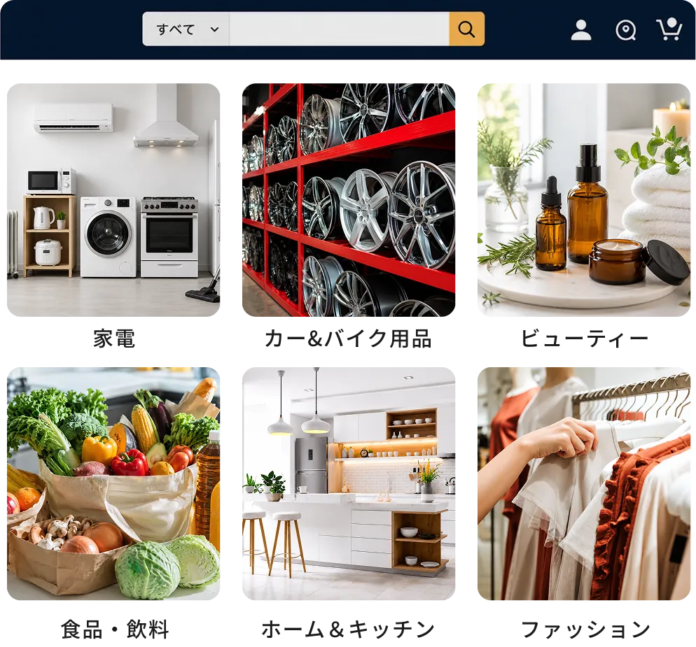 Amazonページのイメージ