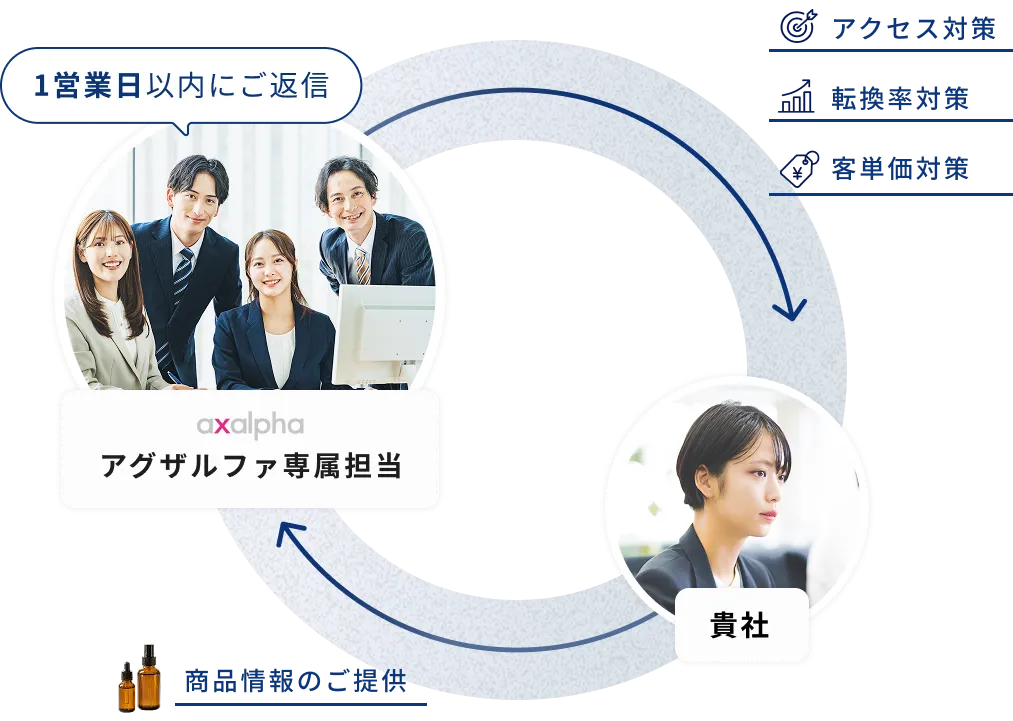 コンサル体制の図解